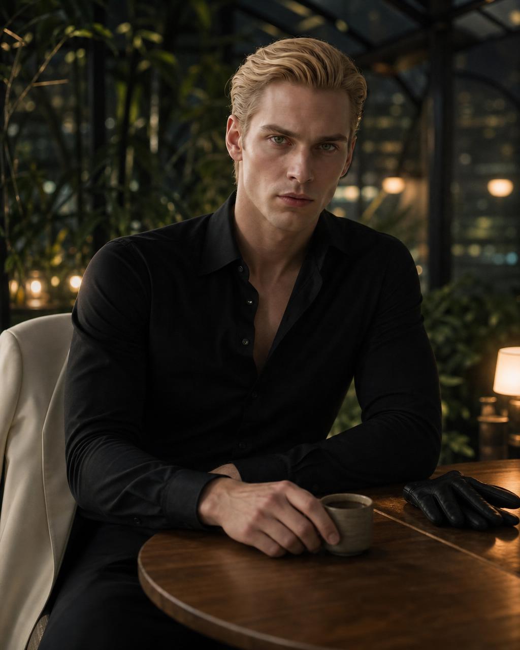 Date scene with Aaron.
