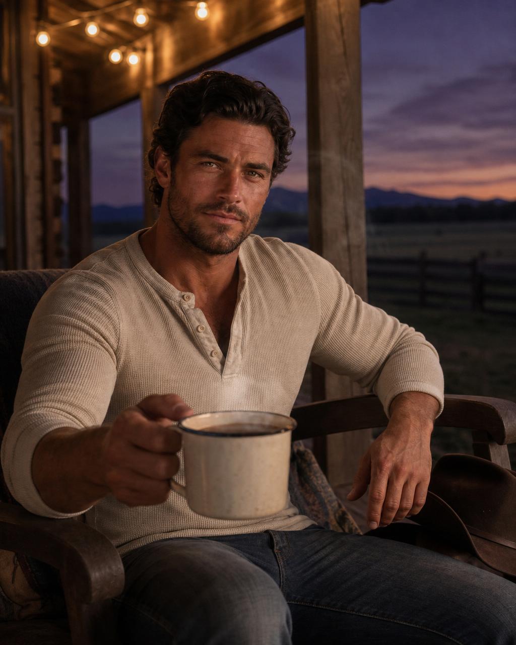 Date scene with Beau.