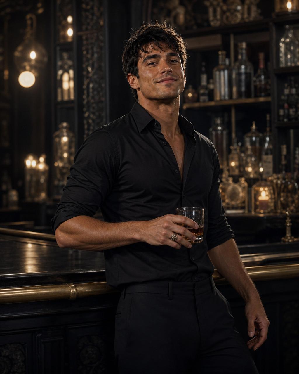Date scene with Lorenzo Berkshire.